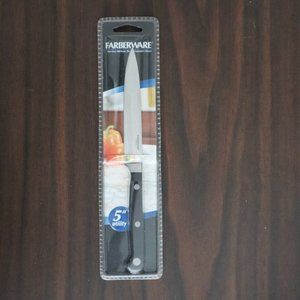 Farberware - 5" Utility Stainless Steel Knife - New In Package!